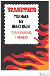 Valentine's Day Exchange Cards by Kelly Hughes Designs (Hot Rod)